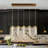 5-Light Modern LED Kitchen Island Pendant Light