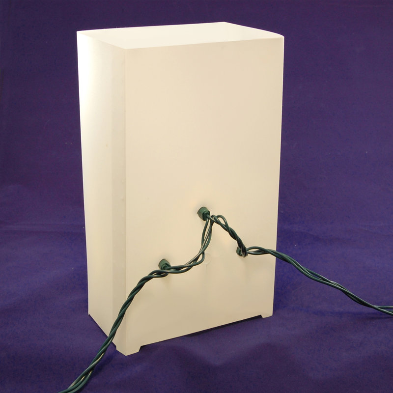 Ensemble de luminaires à énergie solaire, Blanc