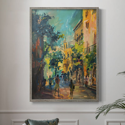 LANDSCAPES Series CCCLXXIV Framed Print - Solid Wood