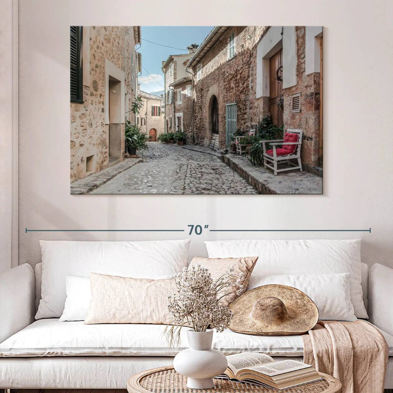 Kavia pavé rue espagnole, H 34 po x l 51 po