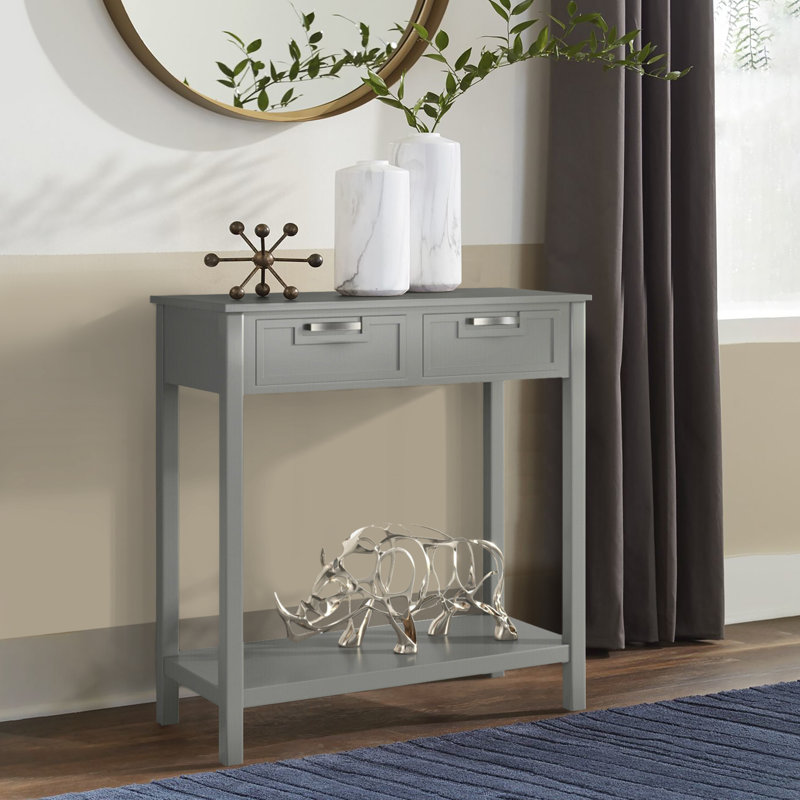 Abai 32'' Console Table, Grey