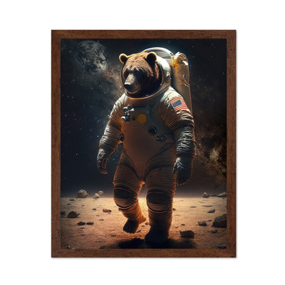 Grizzly Bear Astronaut