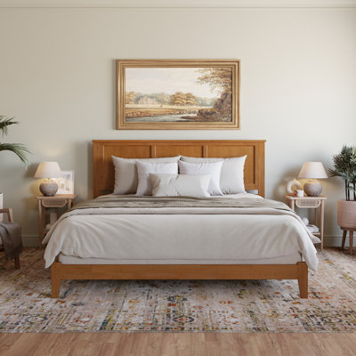 Madison Low Profile Solid Wood Platform Bed