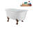 57.5'' x 29.5'' Soaking Acrylic Bathtub-83636145-83636139