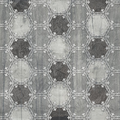 Boho Luxe Tile IV by June Erica Vess - Wrapped Canvas Print
