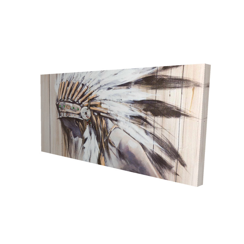 Indien avec plumes