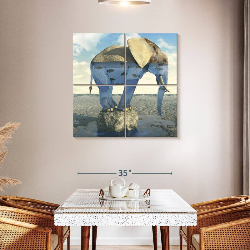 Brampt Drinking Problem, 38" H x 38" W