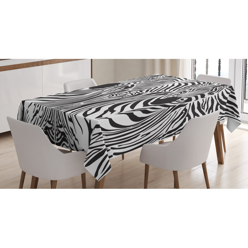Nappe Ambesonne Zebra, 70 po x 52 po