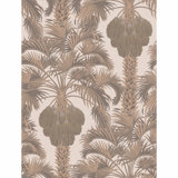 Hollywood Palm Floral Metallic Wallpaper Roll