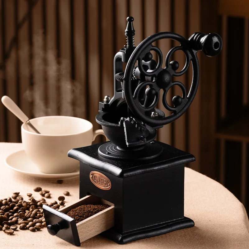 Manual Coffee Grinder - Ferris Wheel Design for Professional Handcrafted Brewing