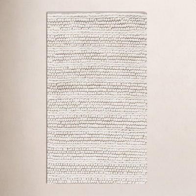 Sestina Ivory Handmade Flatweave Rug