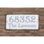Plaque d'adresse sur 2 lignes Home Wall-877761915-877761894