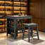 Ensemble de table de bar 36 po de hauteur avec prise de courant-1321875952-1321875958