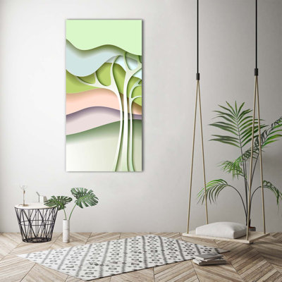 Abstract Tree - Wrapped Canvas Print