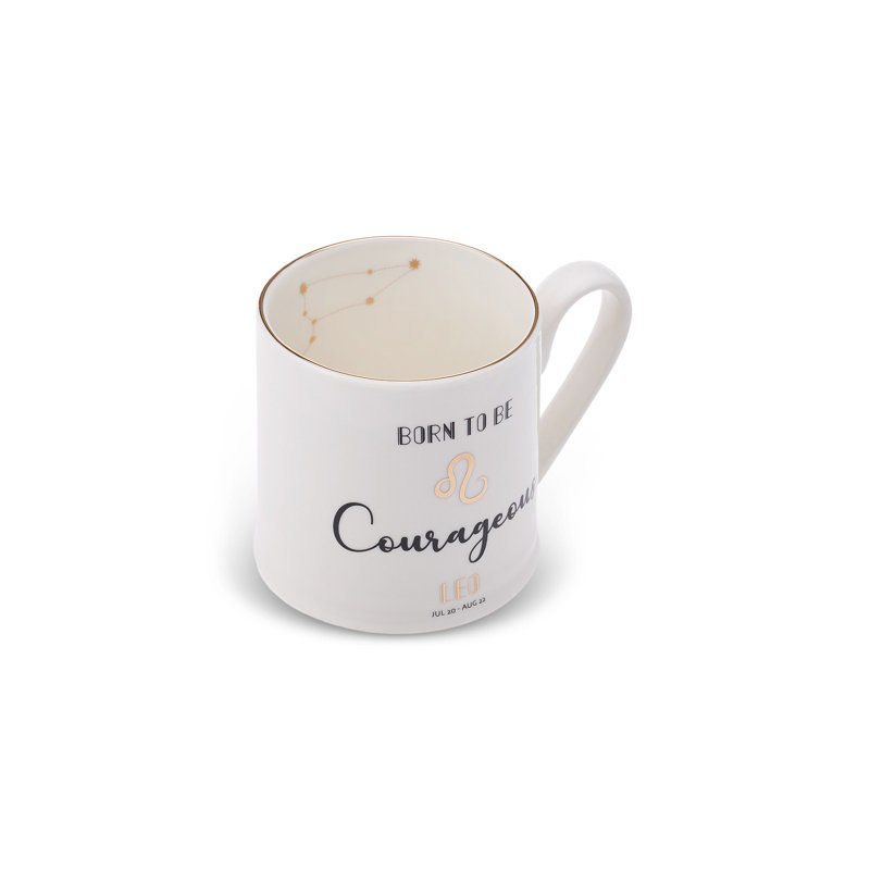Zodiac Fine Porcelain Coffee Mug (Leo)