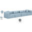 Canapé modulaire 4 pièces 4 pièces-94884239