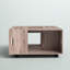 Table basse sur roulettes avec rangement Henjes-1518715183