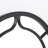 Otho 47" Arched Black Wall Mirror