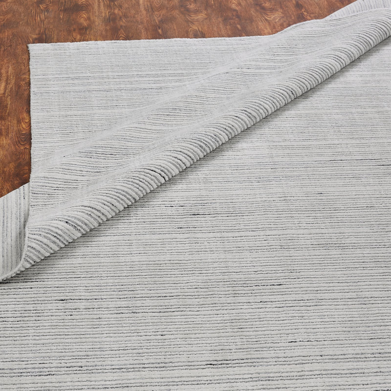 Kordel Handmade Striped Area Rug, Rectangle 10' x 14'