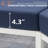 Sunbrella® Aluminum Outdoor Patio Sectional Sofa Set-1904330989-1904330985