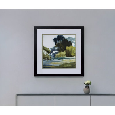 " Bean Fields And Tall Trees " 2 - Pieces Painting Print