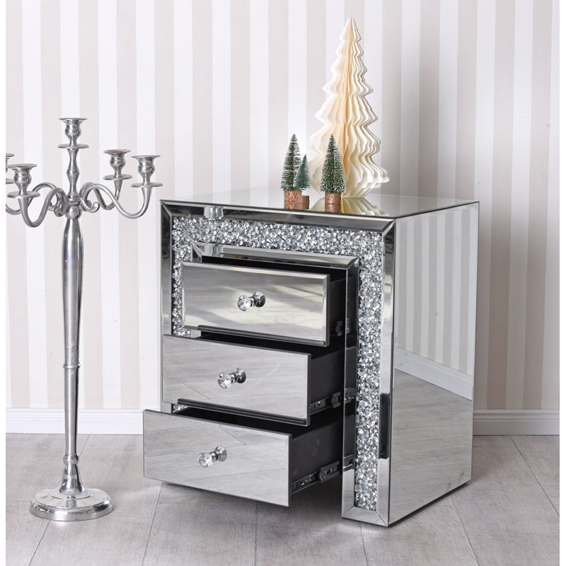 Stefon 55cm W Bedside Table
