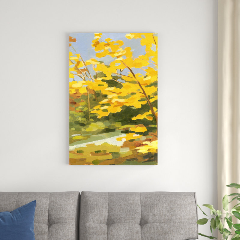 Randonnée d'automne I, H 36 po x l 24 po