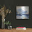 Art mural en métal Brayden Studio® «Gilded Indigo II» par Chris Paschke-1313793202