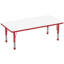 Table rectangulaire d'activités effaçables à sec avec pieds réglables-791962598-791962595-765072744