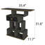 Console 31,57 po Pumphrey