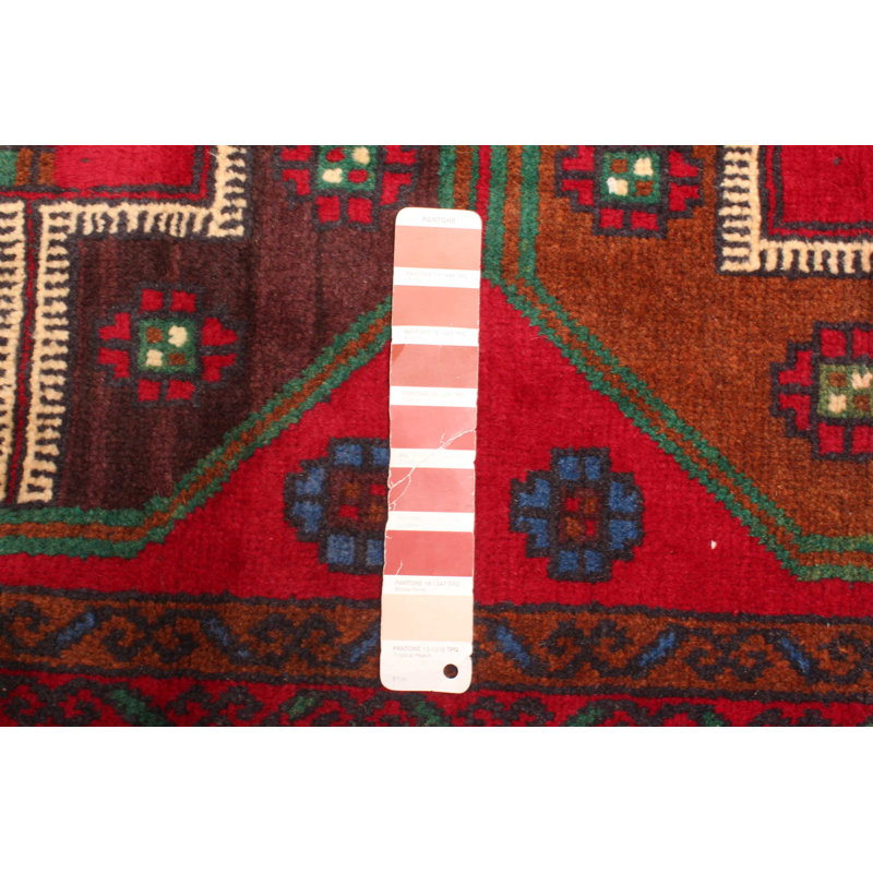 Rizbaft Red Rug 3'3" x 6'3"