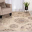 Tapis ivoire / brun Ratner-1217208001