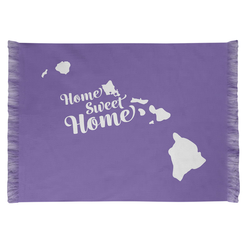 Tapis de zone mauve honolulu the home