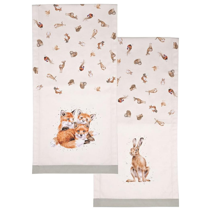 Wrendale Designs 'Woodland' Cotton Table Runner