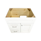 Disar 30'' Bathroom Vanity With Left Drawer Base Only