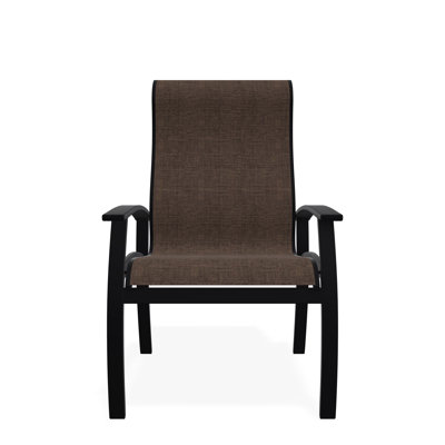 Belle Isle Premium All-Weather Wicker Outdoor Dining Armchair