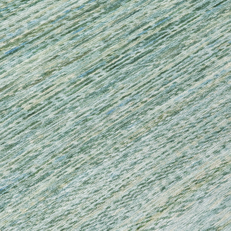 Machine Washable Indoor/Outdoor Amanda ACN2150 Striped Rug, Rectangle 3' x 5'
