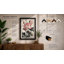 Lotus in Bloom Botanical - Framed Print-529866318-529866317