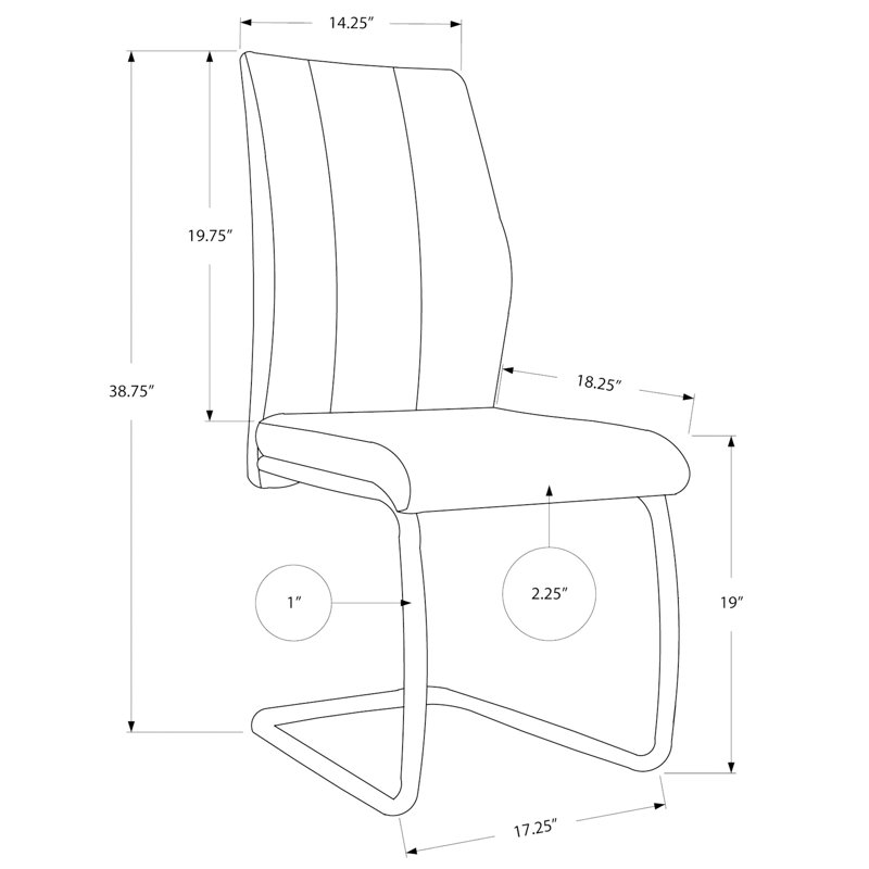 De 2 chaises de salle à manger modernes, revêtues de velours noir, base en métal stable, d'une hauteur de 39 po pour des repas de cuisine agréables
