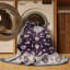 Tapis mauve lavable à la machine-1076165277