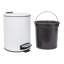 Harbour Housewares - Round Bathroom Pedal Bins-93721252