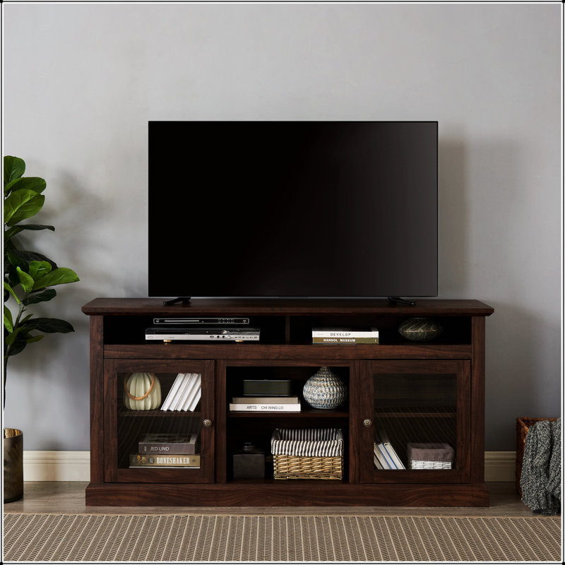 Manufactured Wood TV Stand, Brown