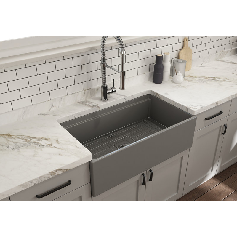 Contempo 33'' L Kitchen Sink, White