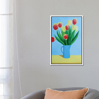Tulips 1 Piece Wall Art on Canvas
