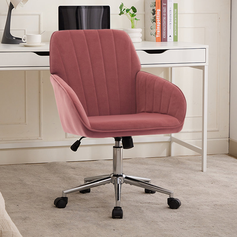 Chaise de bureau réglable TY, Noir, Argent argent