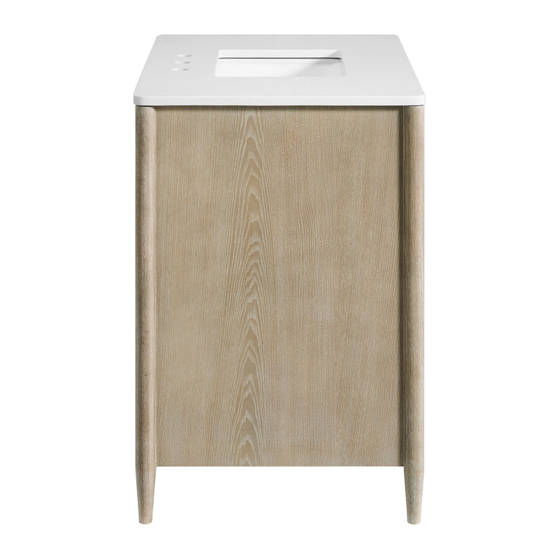 Alsup 36" Single Vanity With Quartz Countertop