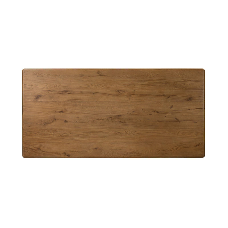 Castro Dining Table 96"-Grey Reclaimed French Oak-One Size, Natural Reclaimed French Oak
