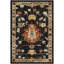 Tapis d'intérieur rétro noir 2 pi 4 po x 12 pi Tharun-10338576-10338587