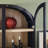 Holzhauer Modern Arched Glass Bookcase With Cabinet-2103385608