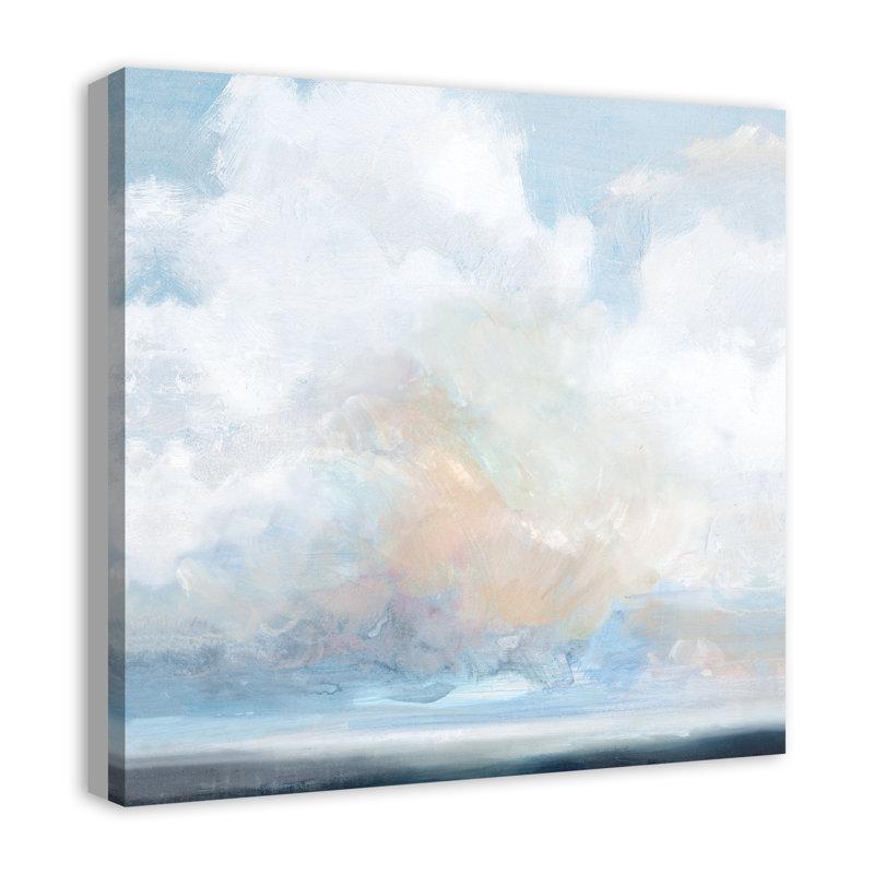 Painted Clouds Print On Canvas, 20" H x 20" W x 1.25" D